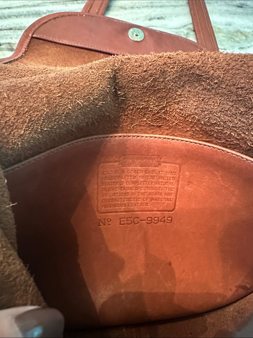 COACH #9949 CRESCENT BAG - Picture 7 of 7